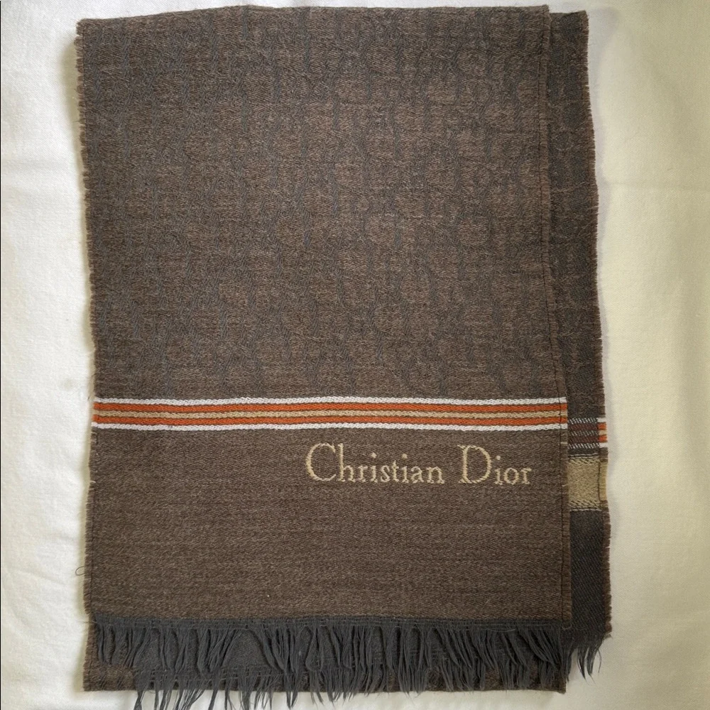 Dior Wool Scarf in  Great Condition